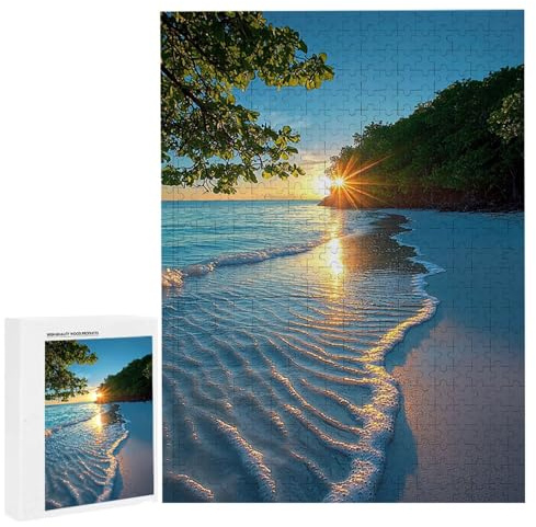 Puzzle 6000 Teile Erwachsene Meerblick, Impossible Klassische Jigsaw Puzzles 179 x 105cm, Geschicklichkeitsspiel für die ganze Familie, Puzzle farbenfrohes Legespiel Home Dekoration Geschenk k-263