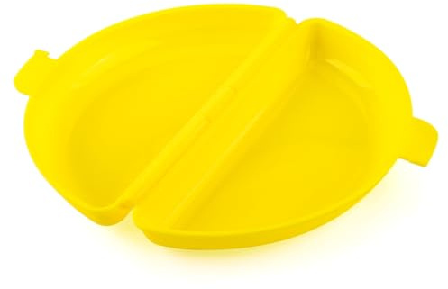 Wisyurt Plateau de Cuisson Multifonctionnel pour Œufs au Micro-Ondes, Poêle à Omelette, Moule de Cuisson pour Le -Déjeuner, Gadgets et Outils de Cuisine pour