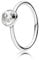 Anillo Pandora 191012RC-54 Mujer Plata Cristal Roca