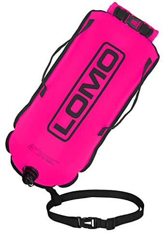 Lomo Dry Bag Schwimmen Tow Float Schwimmboje - Rosa