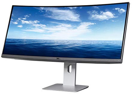 Dell U3419W 34.14 Widescreen IPS LED Black/Silver Curved Multimedia Monitor (3440x1440/5ms/2xHDMI/1xDP/USB-C)