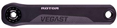 Rotor Unisex – Adulto VEGAST Manivela brazo 172,5 mm para manivela de 30 mm eje negro 172 mm