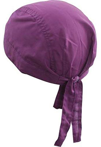 noTrash2003 Design Bandana Cap Mütze Kopftuch für Sport und Freizeit (Purple)