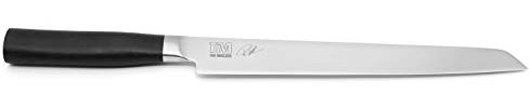 KAI Tim Mälzer Kamagata coltello da prosciutto giapponese 23,0 cm lunghezza lama - acciaio inossidabile 4116 forgiato - 56 (±1) HRC - manico in POM lucidato - coltello da carne - Made in Japan