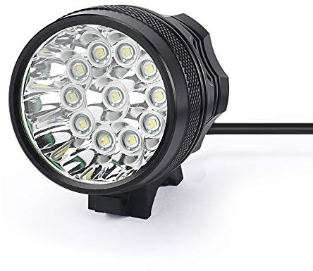 BAJIE Linterna Senderismo Led Spotlight 28000Lm Bicicleta Ciclismo Luz Impermeable Lámpara Linterna 8 X 18650 Batería 11 X Cree Xm-L T6 Led China