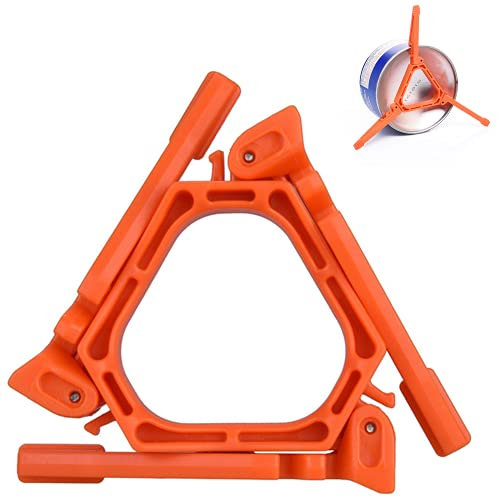 Gas Tank Bracket Outdoor Folding Outdoor Camping Gas Tank Bracket Bottle Shelf Camping Canister Stand Holder Tool Folding Burner Stand Outdoor Accessories