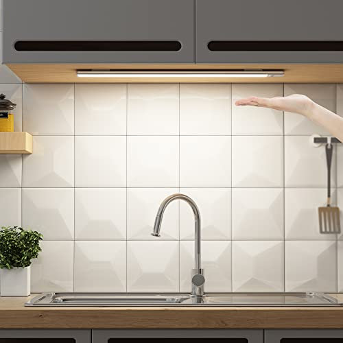 SOAIY Réglette Led Cuisine Tactile 40cm avec Détecteur de Main