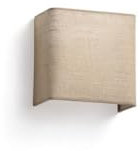 Faro Barcelona 66400-106 - OTTON SQ 200 Aplique yute cuadrado