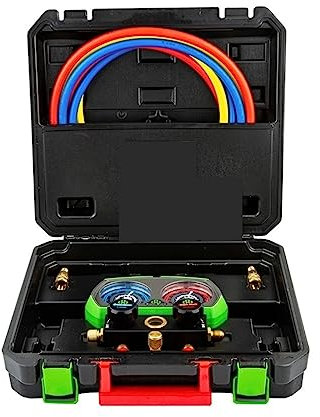 Kit de réfrigération HVAC A/C ensemble de jauge de collecteur AC Service automatique réparation de climatisation de voiture outil de remplissage de fluor outils de réparation automatique