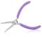 SPEEDWOX Flat Nose Pliers for Jewelry Making - Mini Duck Bill Pliers for Bracelet Bending, Wire Wrapping, Straightening, Shaping, and Ring Opening - Smooth Jaw Fine Micro Chain Nose