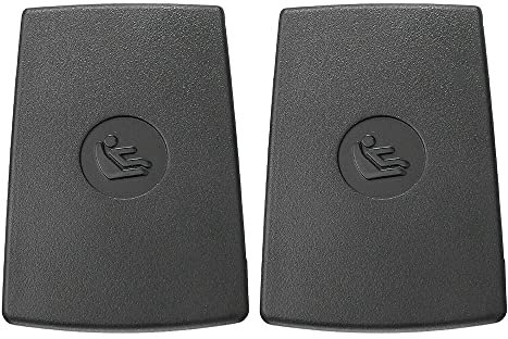 Knadgbft 2X for F20 F30 F31 E84 E87 3-Series Rear Child Anchor ISOFIX Cover 52207319686