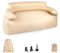 Froadp Aufblasbares Sofa Luftsofa Doppelsofa mit Rückenlehne und Armlehnen Ergonomisches Design Schlafsessel Indoor & Outdoor Aufblasbare Couch für Camping Garten Strand Party (176x86x69cm)
