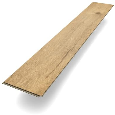 BODENGLÜCK Klick Laminat Königswald - Hochwertiges Laminat mit täuschend echter Holzoptik - Laminatboden in Holzoptik geeignet für Fußbodenheizungen - Paket mit 2 m² nachhaltigem Bodenbelag