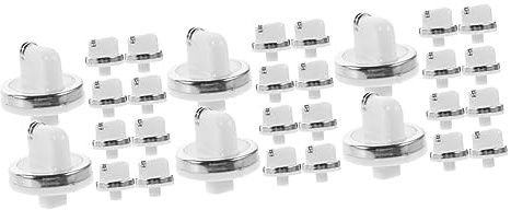 Artibetter 30pcs Hot Water Heater Gas Control Knobs Rotary Control Knobs for Water Heater Parts Replacement Suitable for Gas Cooker Scenario