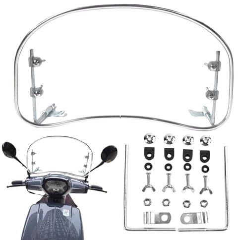 Motorrad Windschutzscheibe Roller Windschutzscheibe universals Windschutzscheibe Motorrad Windabweiser Windschild Aufsatz Motorrad Windschild Spoiler Windschild Windschutzscheibe Für Motorräder