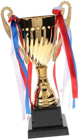 Garneck Goldene Pokale Mit Gravur – 30 cm Trophäe Für Und Sportturniere - Individuelle Auszeichnung Für Und Teilnehmer - Ideal Für Wettbewerbe Und Schulveranstaltungen