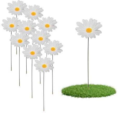 Panneau d'identification réutilisable pour plantes paysagères fabriqué à partir de matériaux textiles biologiques pour toutes les saisons en extérieur, décoration de jardin faite à la main