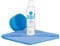 CLEANOFANT Acrylglas-Kunststoff-POLITUR Set - mit 200 ml Politur, 1 x Poliermaus BLAU-medium, 1 x Mikrofaser-Poliertuch - für Wohnwagen-, Wohnmobil-, Caravan-Fenster, Lichtkuppeln