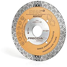 Brevetti Monolit - Disco DIAMANTATO MONTOLIT Dna EVO3 CGX115 MM.115 Corona Continua Freccia Oro