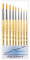 Da Vinci Série 303,Set de 9 Pinceaux Rond Synthetique de da Vinci, 1, 2, 3, 4, 5, 6, 8,10,12. pour Aquarelle, Huile et Peinture Acrylique