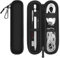 FINTIE Stifthalter Tasche für Apple Pencil Pro/USB-C & Apple Pencil 1./2. Gen, Kratzfeste weiche Hülle aus Neopren, Schutzhülle Cover Pouch mit integriertem Reißverschluss und Ablagefach, Schwarz