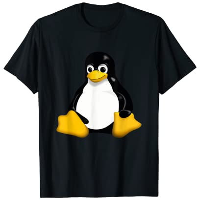 Tux Pinguin Linux Offizielle Maskottchen Logo Icon T-Shirt T-Shirt