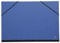 Clairefontaine 144602C Zeichenmappe Maya mit Gummizugverschluß, praktisch und robust, 26 x 33cm, 1 Stück, Nachtblau