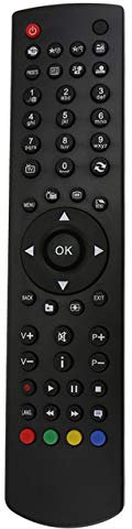 Calvas 1pc Universal Replacement TV Remote Control for Celcus DLED32167HD Portable Smart LCD LED TV Remote Controller - (Color: Black)