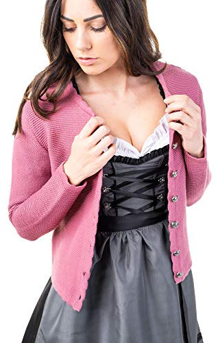 JACKE - TRACHTENJACKE DAMEN IN ROSE (ORIGINAL TRACHTL) 38