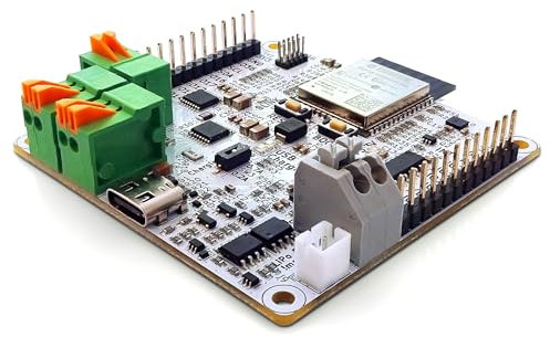Augmented Robotics RoboHeart Hercules – IoT Entwicklerboard ESP32 kompatibel mit Arduino – Mit Bluetooth, WLAN, USB-C, LiPo, Gyroskop & 3-Kanal Motortreiber, von Makern in Deutschland entwickelt