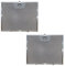 Marel Shop® - Filtri in alluminio metallici antrigrasso 2 PZ 235 x 189 mm per cappa compatibili con Faber per modelli: INCA SMART C52 - INCA SMART HIPPLUS52