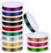 Hotop 13 Rolls Jewelry Making Supplies Colorful Craft 26 Gauge Wire for Jewelry Making Tarnish Resistant Copper Beading Flexible Metal Craft Wire, 142 Yards in Total, 13 Colors