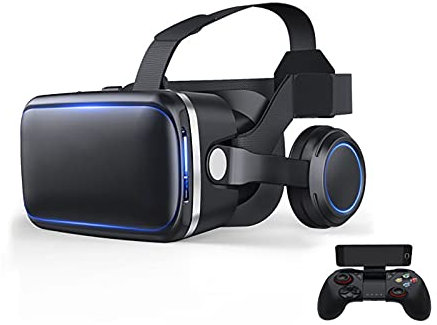 CYLZRCl VR Helm 3D Brille Virtuelle Realität Brillen-Headset Für Videospiel-Ferngläser (Color : 4)