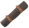 Angus Stoker Leather Chef's Knife Roll - Large Knife Bag - Lockable - Olive Green/Brown