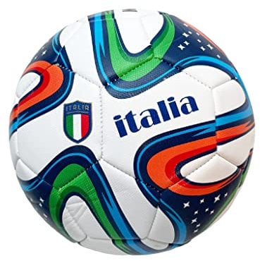 Mikado Sport Kinderfußball Junge Großer Ball Freizeit Training (Italien Tricolore)