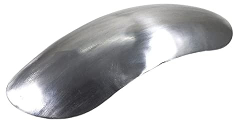 Unlackiert Silber Universal Motorrad Kotflügel Roller Kurze Vordere Kotflügel Schmutzfänger für KTM Honda Yamaha Benelli Victory