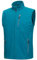 33,000ft Gilet softshell léger pour homme, veste coupe-vent chaude et réfléchissante sans manches pour cyclisme, course à pied, randonnée, golf, travail, bleu, XXXXL
