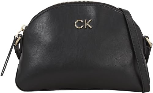 Calvin Klein Damen Umhängetasche Re-Lock Seasonal Crossbody Klein, Schwarz (Ck Black), Onesize