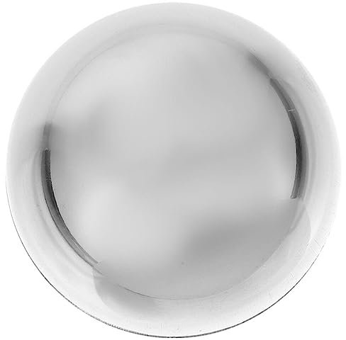 Yardwe Décoration Murale Réfléchissante en Acier Inoxydable pour Jardin Et Maison