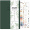 BIROYAL Undatierter Wochenplaner | Terminplaner A4 | wöchentlicher Terminkalender mit To-Do-Liste, großem Notizfeld | 52 Blatt Terminplaner auf Deutsch Ringbuch mit Hardcover | Lichtgrün