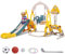 Sinbide 7 en 1 Toboggan Enfant avec Balançoire Aire de Jeux d'extérieur et l'intérieur pour Enfant Équipement de Jeu Toboggan Exterieur Excellent Cadeau Noël Anniversaire pour bébés