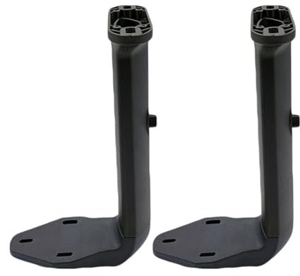 Colcolo Height Adjustable Chair Armrest Pair,Armrest Replacement,Liftable Office Chair Armrest for Gaming Chair,Learning, Black