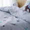 COTTON ARTean OH Baby Bettwäsche-Set für Kinder/Jugendliche, für Betten mit 90 x 190/200 cm, 100 % Baumwolle, Fadendichte 180, Farbe: Grau. Lieferumfang: Bettlaken, Kissenbezug und Spannbetttuch