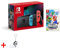 Nintendo Switch Rouge/Bleu Néon 32Go [nouveau modèle] + Nintendo Supers Mario Bross Wonders + Flash LED
