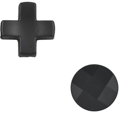 Elite - Confezione da 2 cuscinetti a D di ricambio in metallo per controller Xbox One Elite Series 2, D-Pad magnetico standard e D-Pad sfaccettato per controller Xbox One Elite Series 2/Series 2 Core