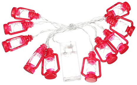 Gadpiparty 4 Stück Pferde Lichterkette Petroleumlampe Miniatur Dekoration Party Dekoration Terrassen Lichterkette Party Requisite Hochzeitsdekorationen Im Freien LED Halloween