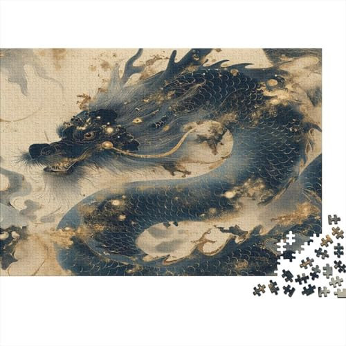 Loong Puzzles Für Erwachsene, 1000 Teile, Für Erwachsene Und Kinder Ab 12 Jahren, HeimdekoRatteion, Puzzlespielzeug 1000pcs (75x50cm)