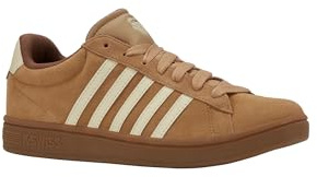 K-Swiss Court Tiebreak II SDE Herren Leder Sneaker Schuhe 09492-275 braun