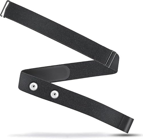 Annlpoy Fascia elastica regolabile per cardiofrequenzimetro (70 cm a 105 cm) compatibile con per Wahoo Polar H10 H9 Coospo Magene LIVLOV, ideale per Corsa Ciclismo