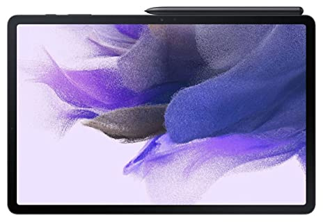 Samsung Galaxy Tab S7 FE Tablet PC with 12.4 Inch Display, Wi-Fi, 6 GB RAM, 128 GB Memory, Android, Black, Spanish Version (Renewed)